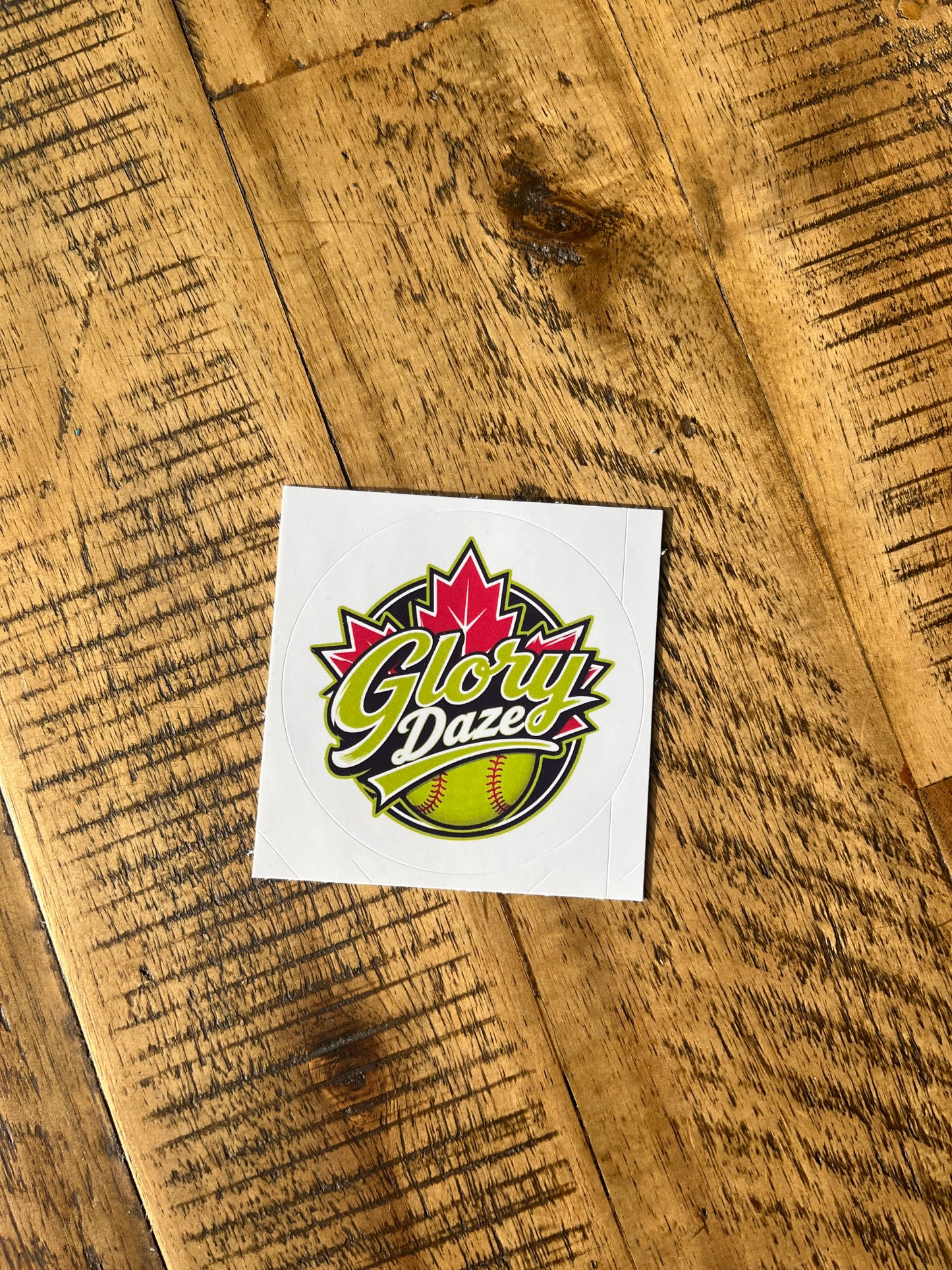Glory Daze stickers