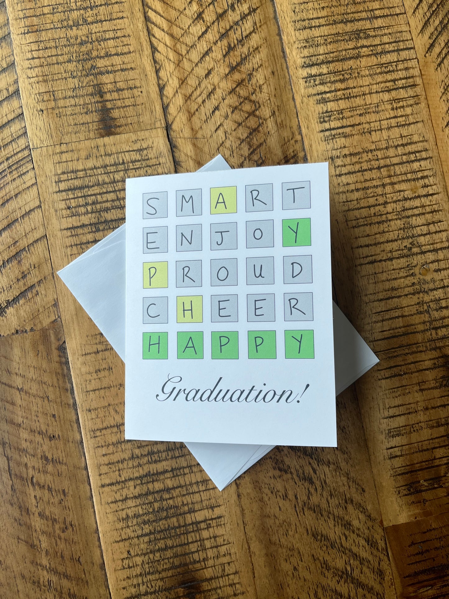 Graduation wordle card (Elkford only)