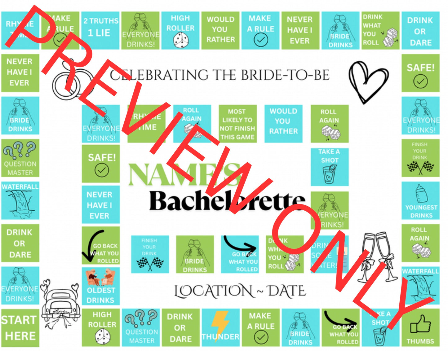 Bach Board Game Digital Download