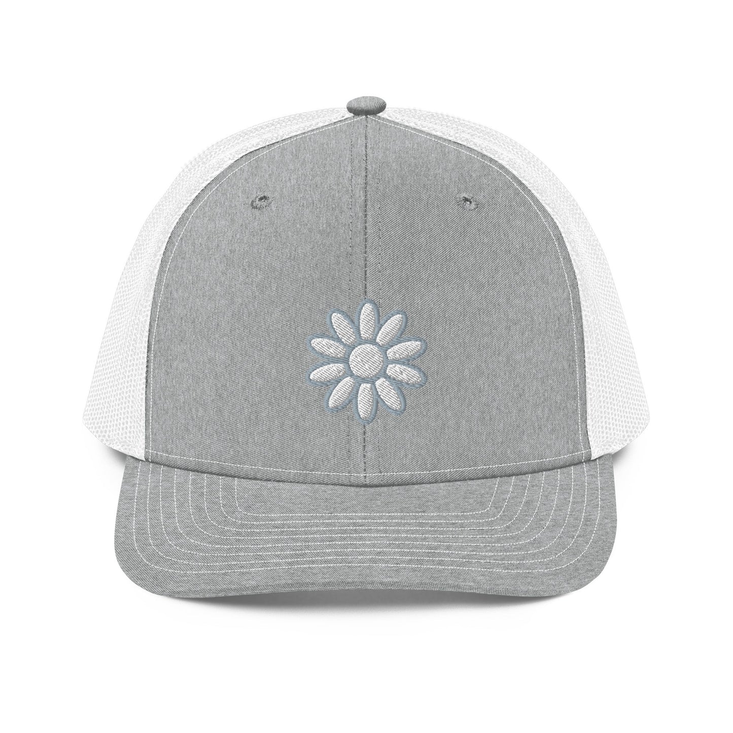 Faded embroidered Daisy trucker hat (Elkford only)
