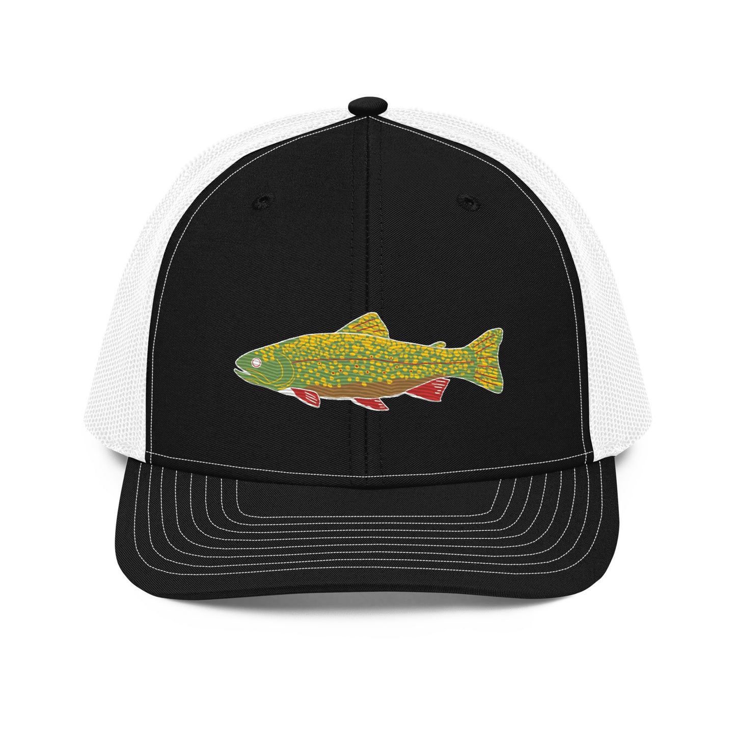 Embroidered Brook Trout Trucker Hat (Elkford only)