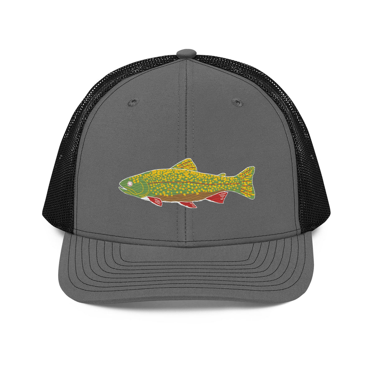 Embroidered Brook Trout Trucker Hat (Elkford only)