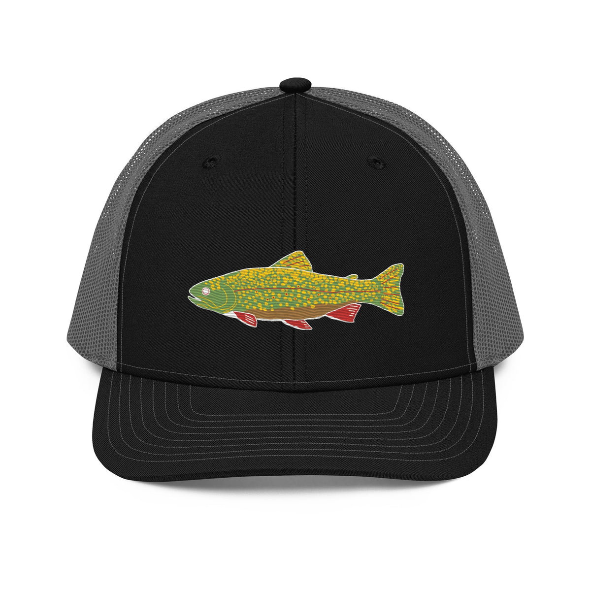 Embroidered Brook Trout Trucker Hat (Elkford only)