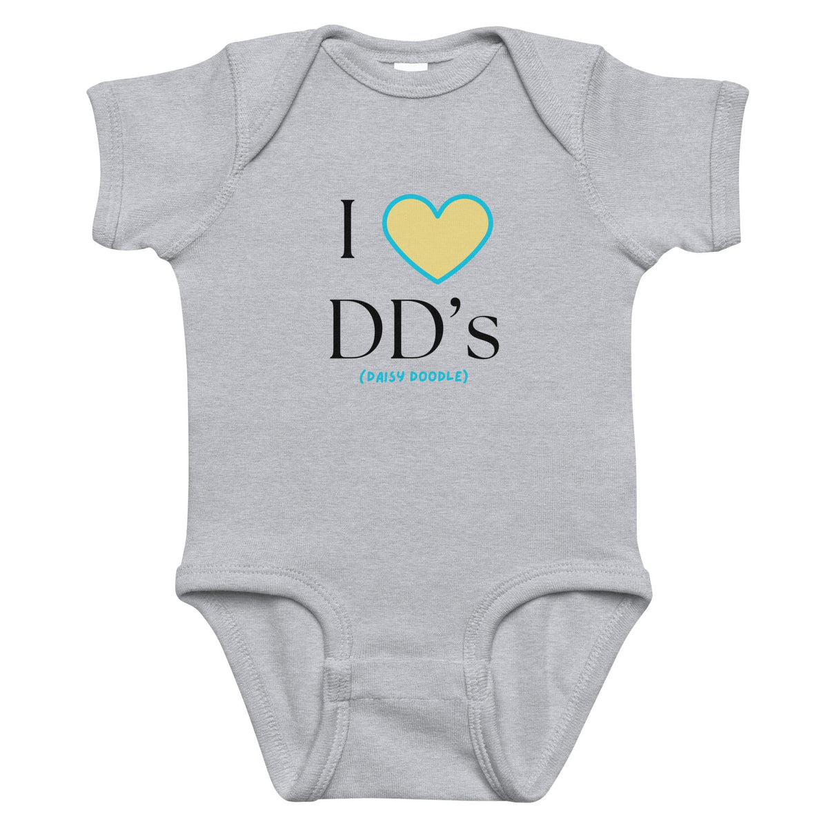 I heart DD’s infant bodysuit (Elkford only)