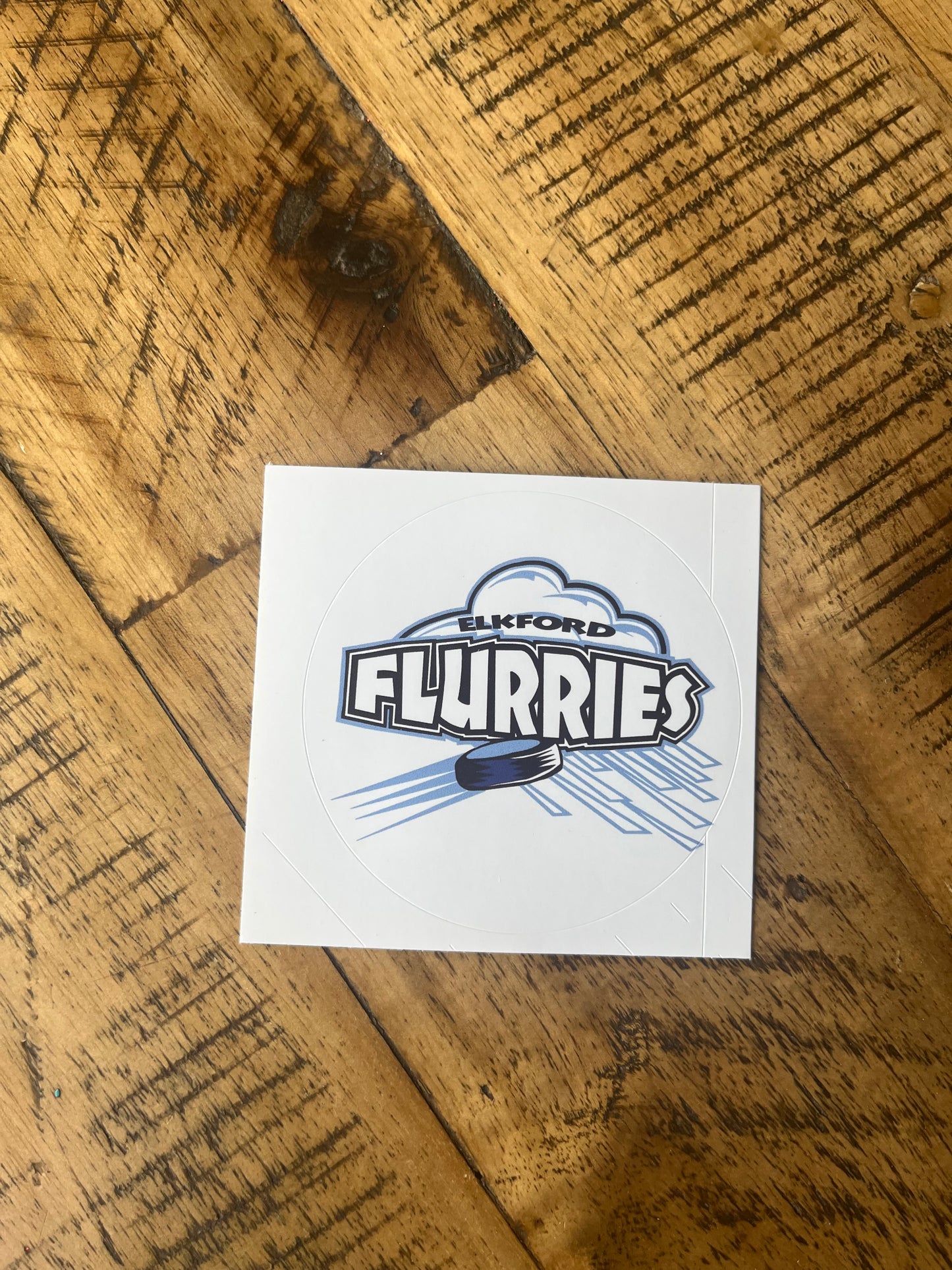 Elkford Flurries Sticker (Elkford only)