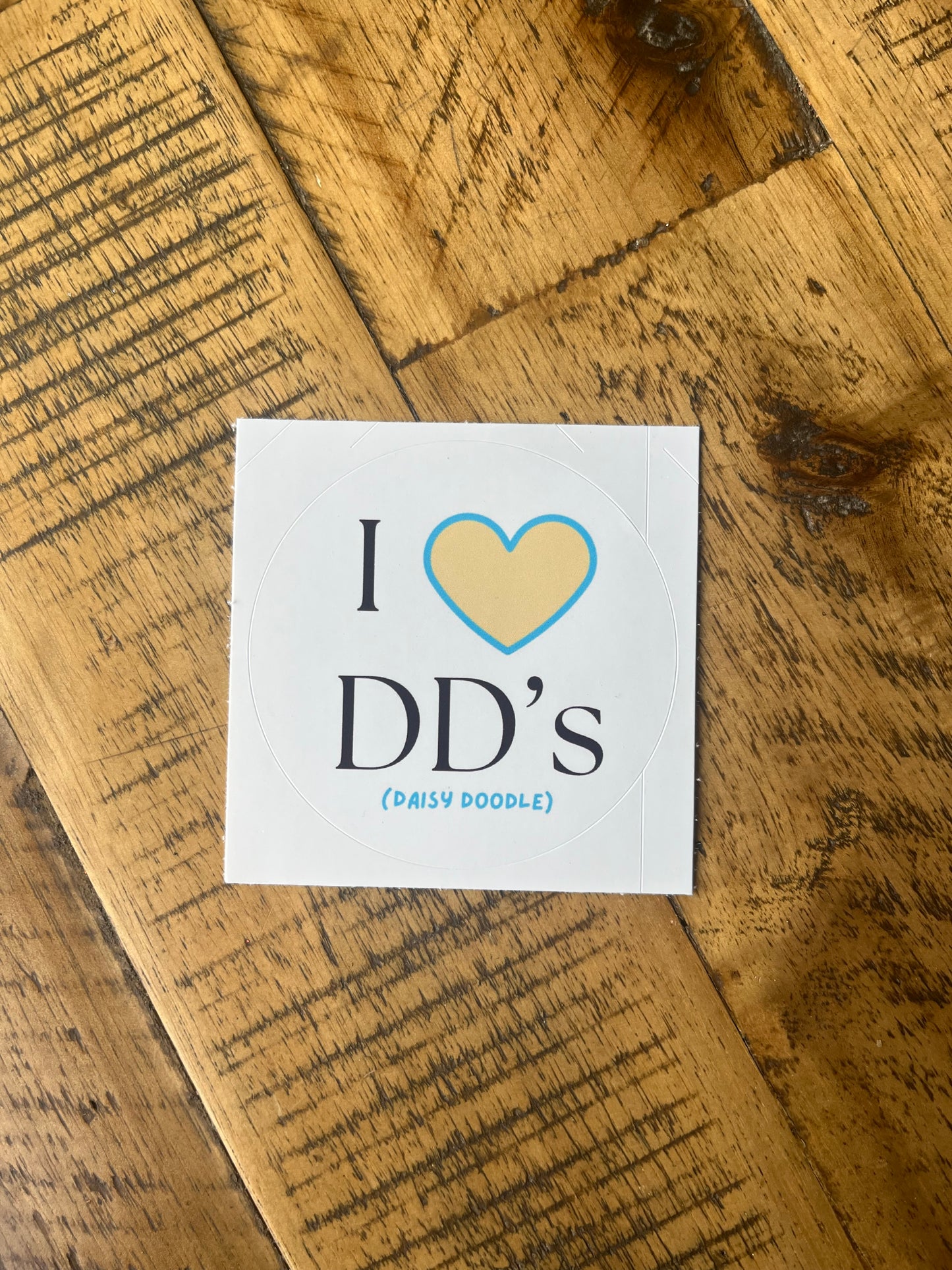 I 💛 DDs sticker (Elkford only)