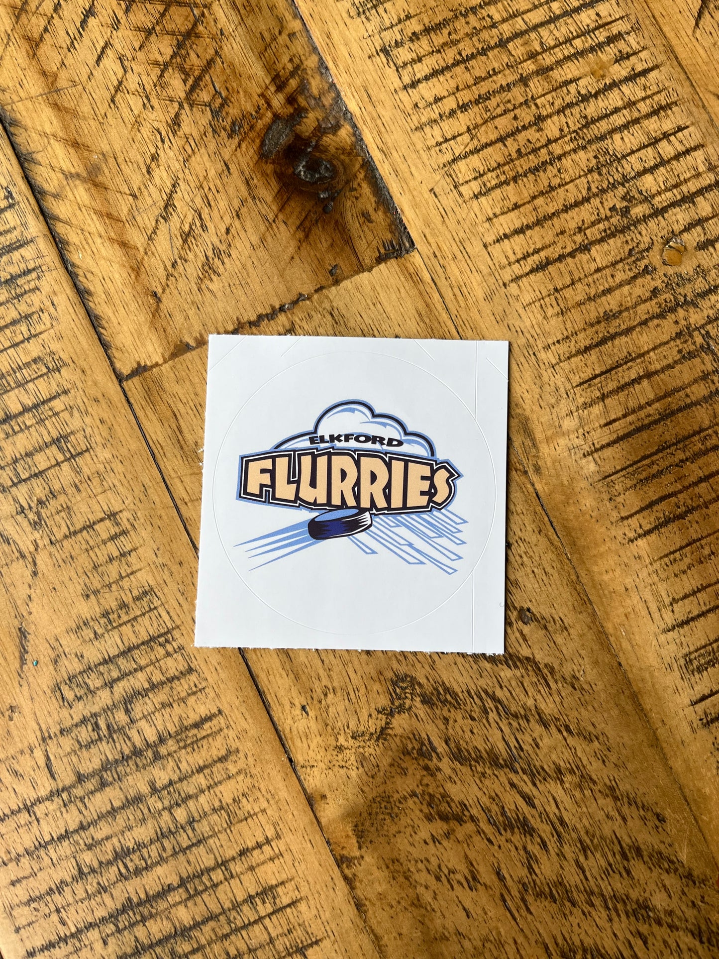 Elkford Flurries Sticker (Elkford only)